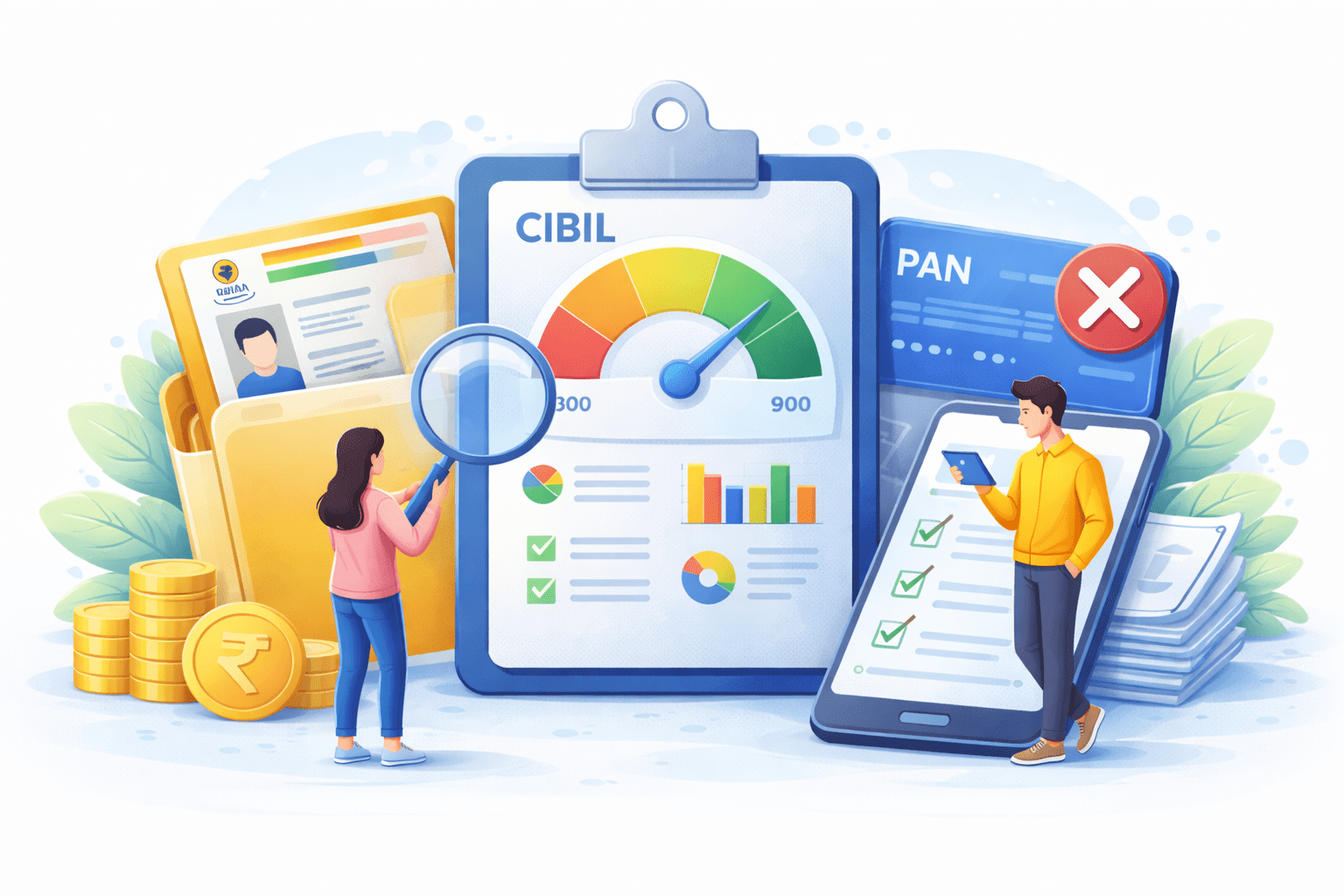 check cibil score free without pan card 2026
