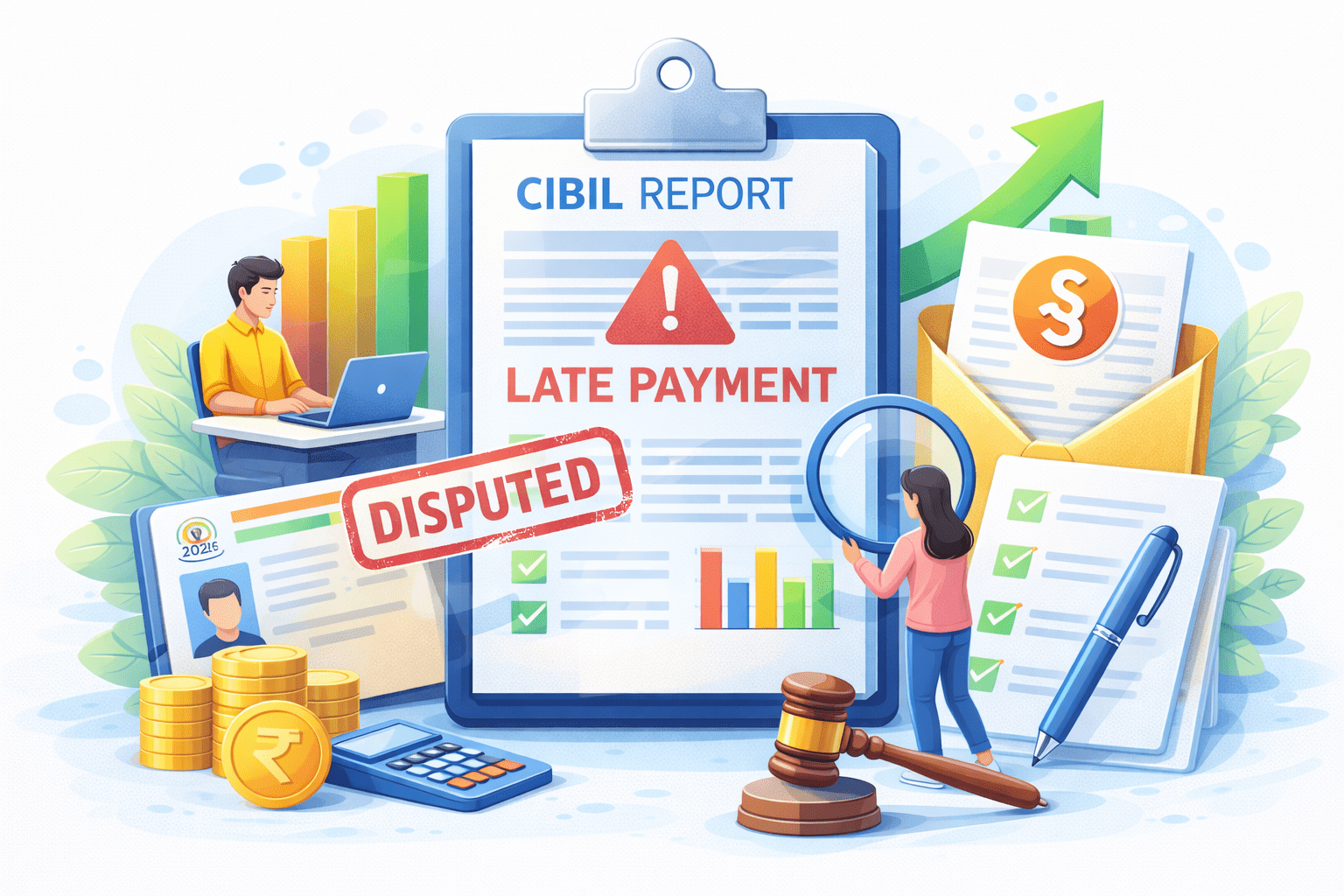 remove late payment cibil report 2026