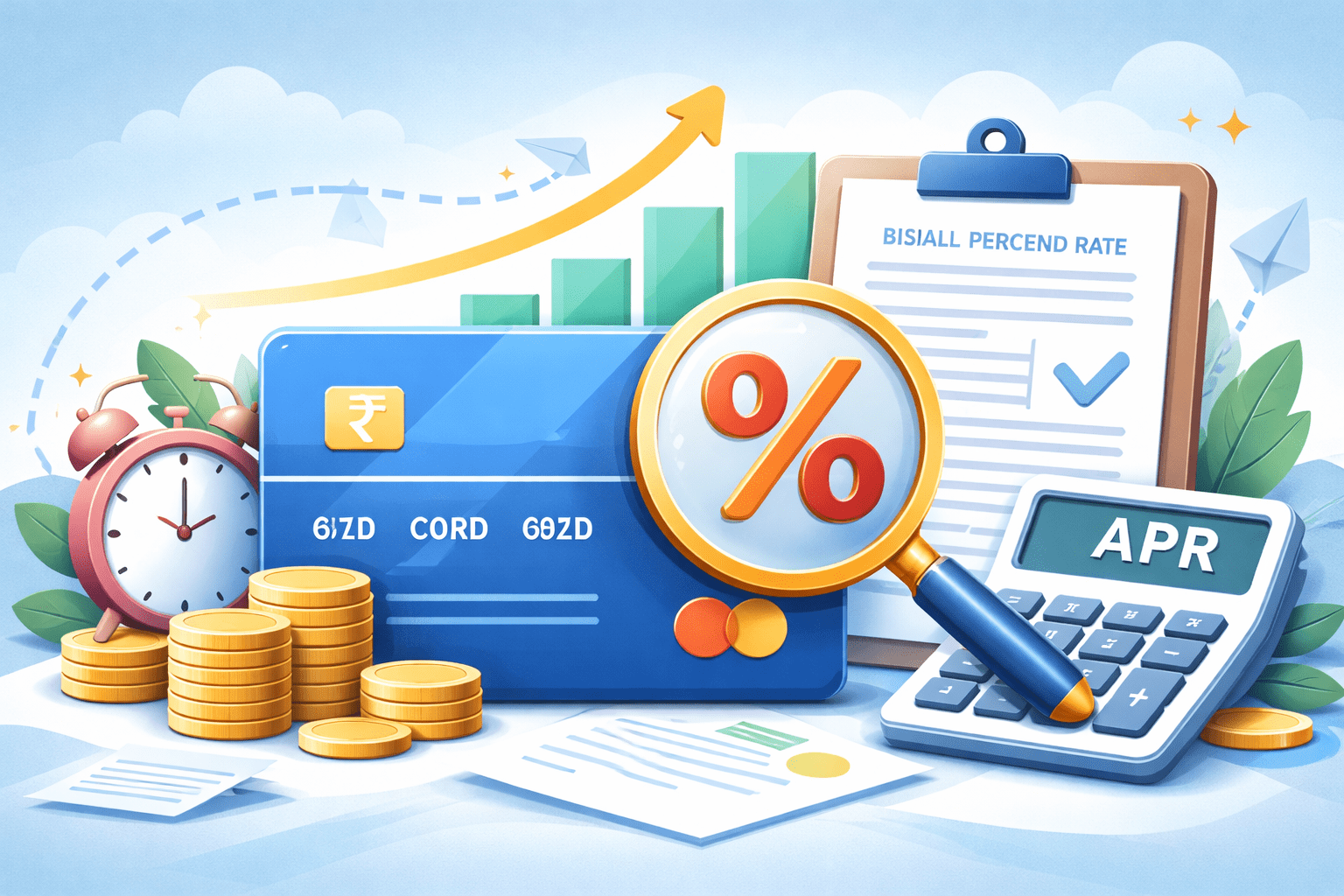 What is APR in Credit Cards? Avoid Costly Mistakes (Complete 2026 Guide) 2 What is APR in credit cards example showing interest calculation formula in India 2026