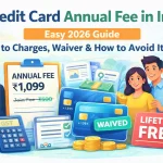 credit card annual fee in India explained with waiver charges and free card options