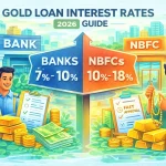 gold loan interest rates india comparison banks vs nbfc gold loan interest rates 2026